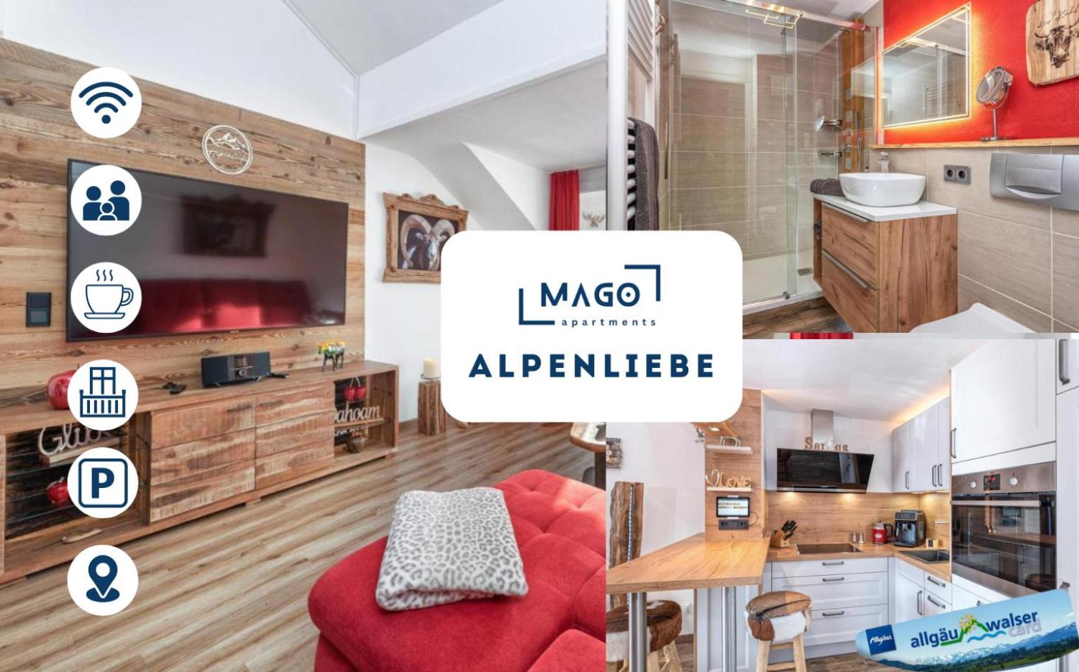 Alpenliebe-Mit Bergblick Apartment Oberstaufen Exterior photo